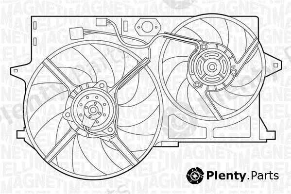Magneti Marelli 069422390010 — Fan, engine cooling