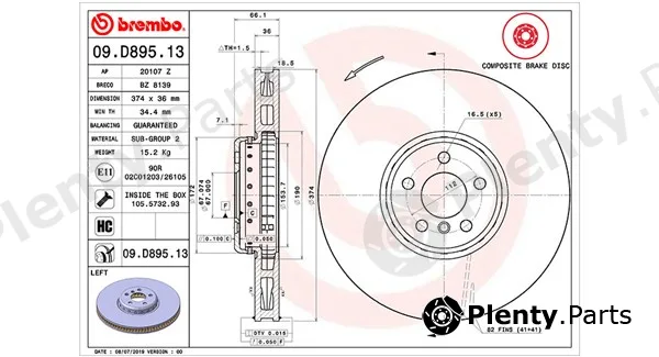 Magneti Marelli 360406133904 — Brake Disc