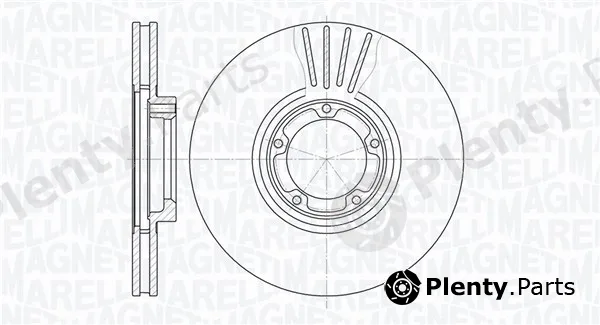 Magneti Marelli 361302040340 — Brake Disc