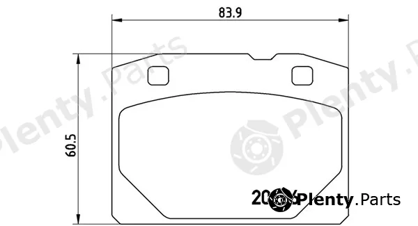 Magneti Marelli 363700441001 — Brake Pad Set, disc brake