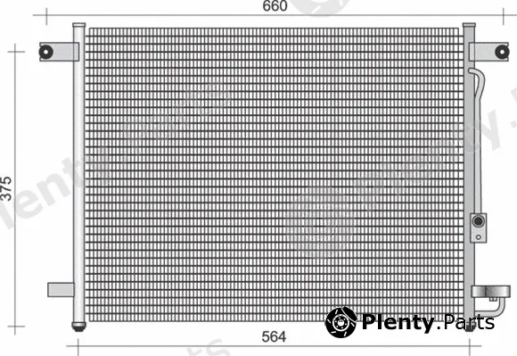 Magneti Marelli 350203432000 — Condenser, air conditioning