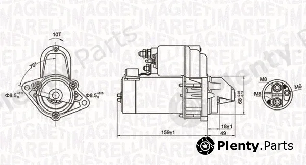 Magneti Marelli 063721257010 — Starter