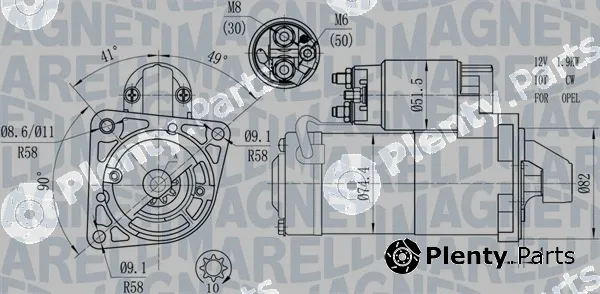 Magneti Marelli 063721428010 — Starter