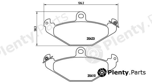 Magneti Marelli 363700468017 — Brake Pad Set, disc brake