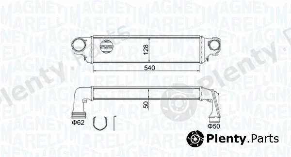 Magneti Marelli 351319204590 — Charge Air Cooler