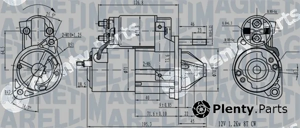 Magneti Marelli 063721492010 — Starter