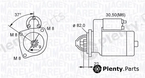 Magneti Marelli 063721449010 — Starter