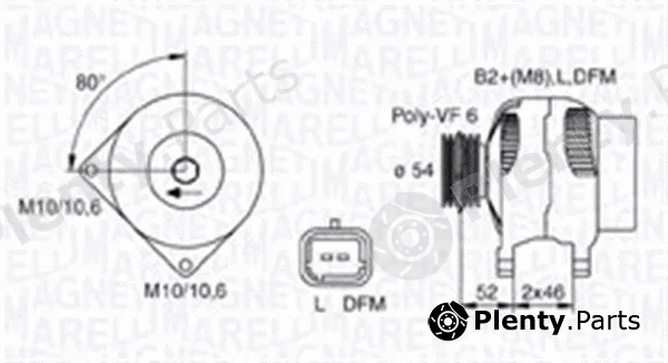 Magneti Marelli 063730027010 — Alternator