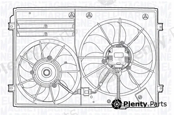 Magneti Marelli 069422531010 — Fan, engine cooling