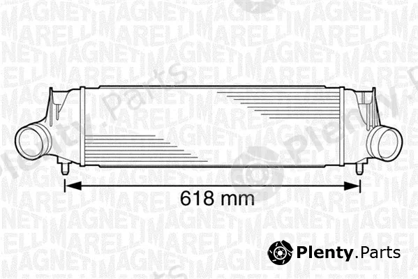 Magneti Marelli 351319201390 — Charge Air Cooler