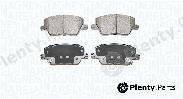 Magneti Marelli 363916060883 — Brake Pad Set, disc brake