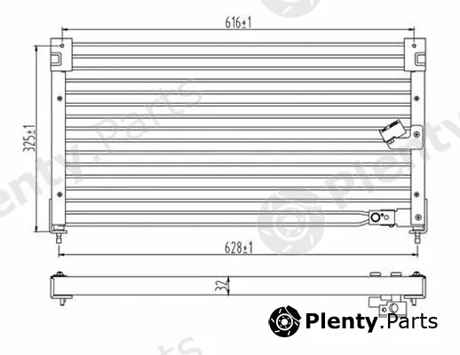 Magneti Marelli 359003220710 — Condenser, air conditioning