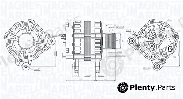 Magneti Marelli 063736193010 — Alternator