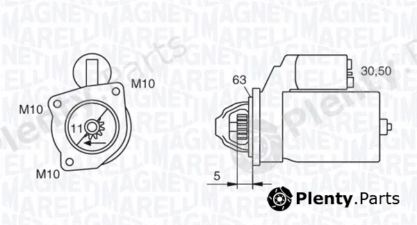 Magneti Marelli 063280036010 — Starter