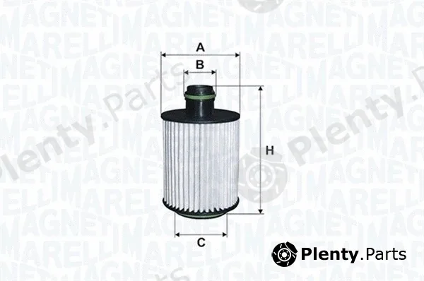 Magneti Marelli 153071762490 — Oil Filter