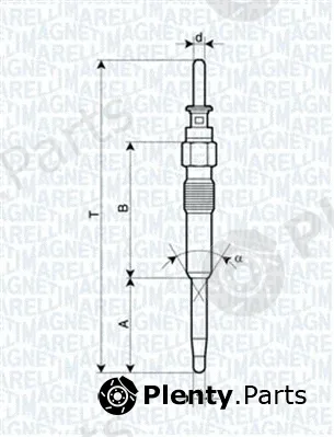 Magneti Marelli 060900460606 — Glow Plug