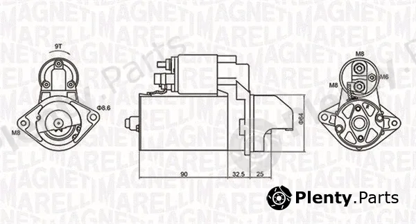 Magneti Marelli 063721334010 — Starter