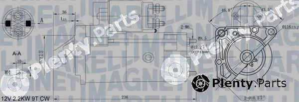 Magneti Marelli 063721160010 — Starter