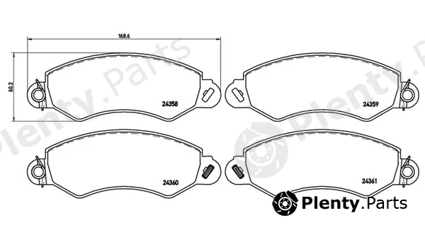 Magneti Marelli 363700501002 — Brake Pad Set, disc brake