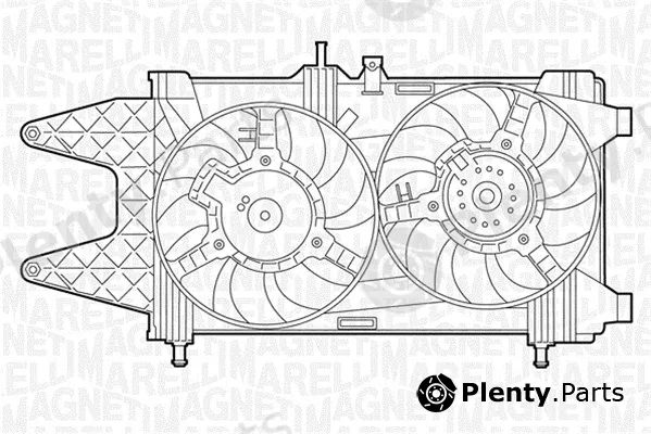Magneti Marelli 069422013010 — Fan, engine cooling
