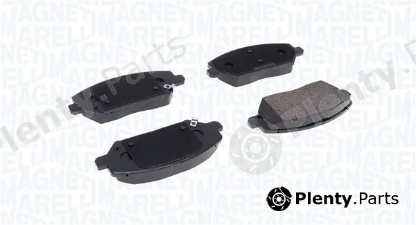 Magneti Marelli 363916061235 — Brake Pad Set, disc brake