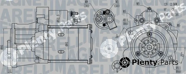 Magneti Marelli 063721491010 — Starter