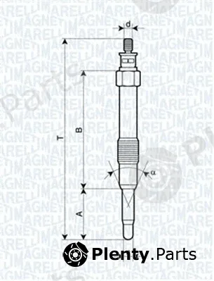 Magneti Marelli 062900000304 — Glow Plug