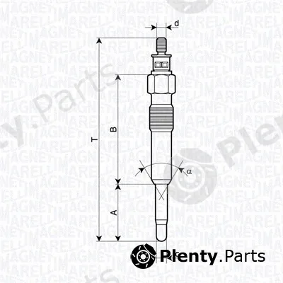 Magneti Marelli 062900126304 — Glow Plug