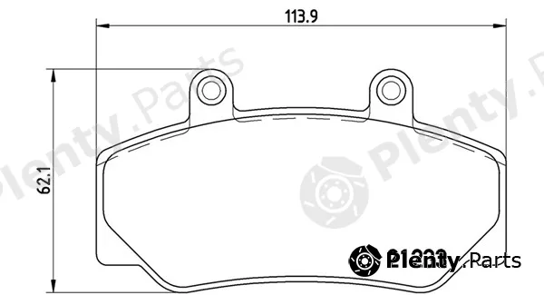 Magneti Marelli 363700486006 — Brake Pad Set, disc brake