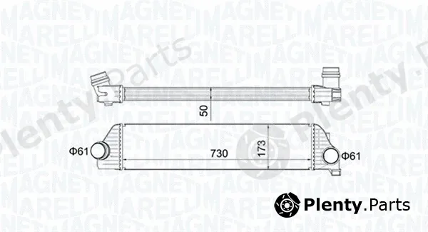 Magneti Marelli 351319205410 — Charge Air Cooler