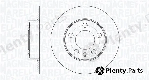 Magneti Marelli 361302040677 — Brake Disc