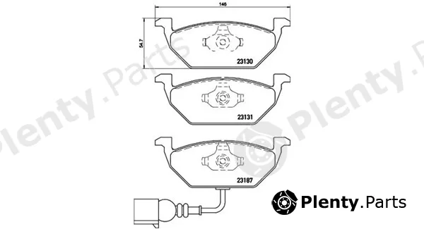 Magneti Marelli 363700585072 — Brake Pad Set, disc brake
