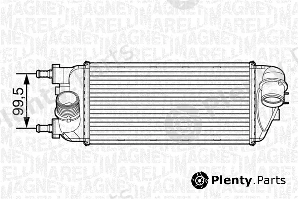 Magneti Marelli 351319201500 — Charge Air Cooler