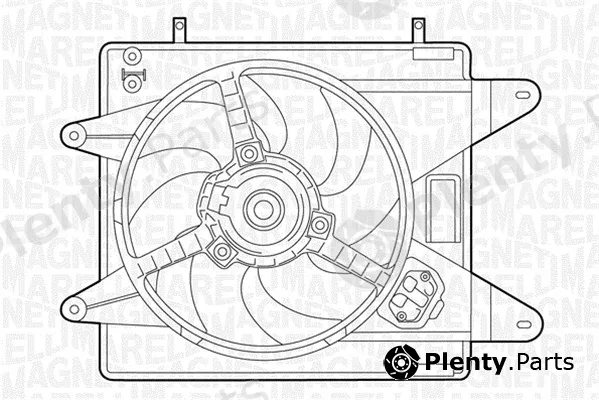 Magneti Marelli 069422015010 — Fan, engine cooling