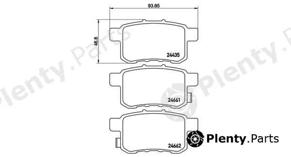 Magneti Marelli 363700428072 — Brake Pad Set, disc brake