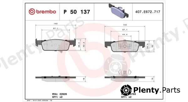 Magneti Marelli 363700450137 — Brake Pad Set, disc brake