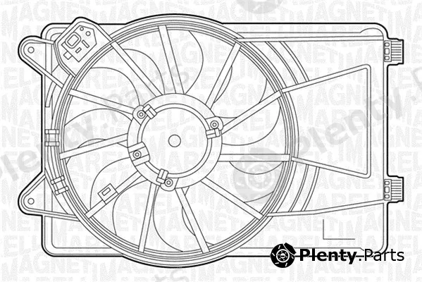 Magneti Marelli 069422455010 — Fan, engine cooling