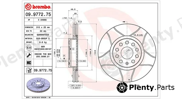 Magneti Marelli 360406050605 — Brake Disc