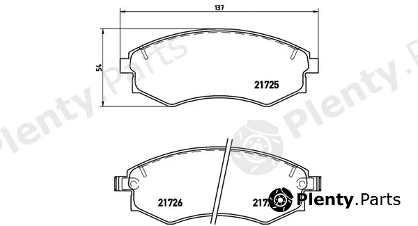 Magneti Marelli 363700430022 — Brake Pad Set, disc brake