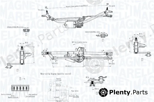 Magneti Marelli 064351754010 — Window Cleaning System