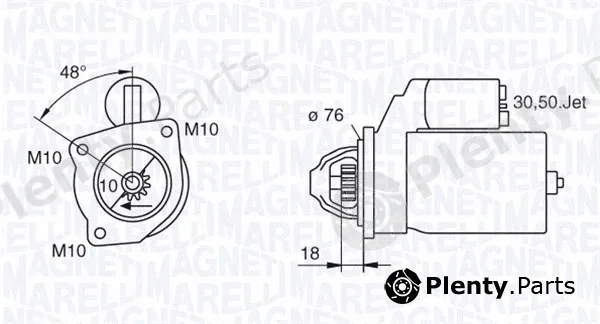 Magneti Marelli 063280008010 — Starter