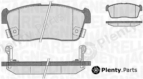 Magneti Marelli 363916060471 — Brake Pad Set, disc brake