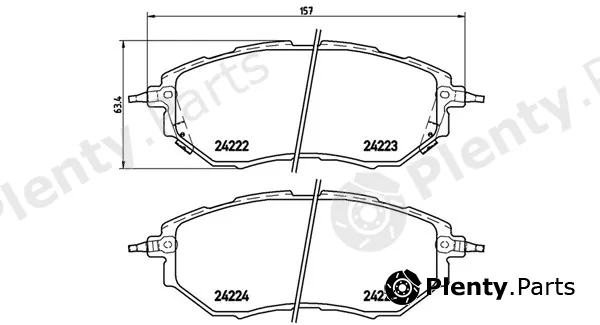 Magneti Marelli 363700578017 — Brake Pad Set, disc brake