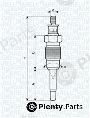 Magneti Marelli 060900410606 — Glow Plug