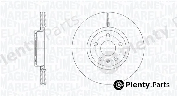 Magneti Marelli 361302040679 — Brake Disc