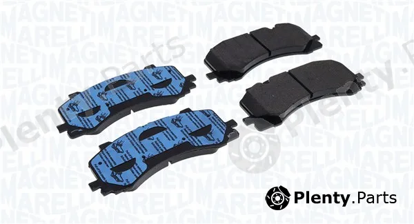 Magneti Marelli 363916061292 — Brake Pad Set, disc brake