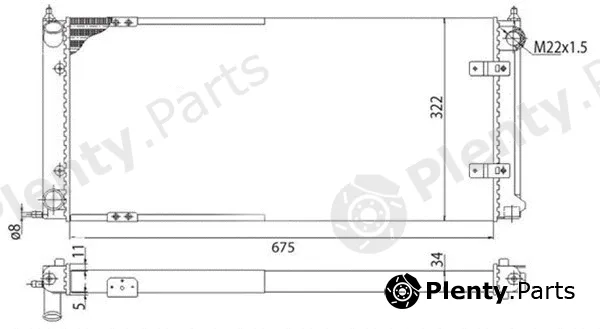 Magneti Marelli 350213272003 — Radiator, engine cooling
