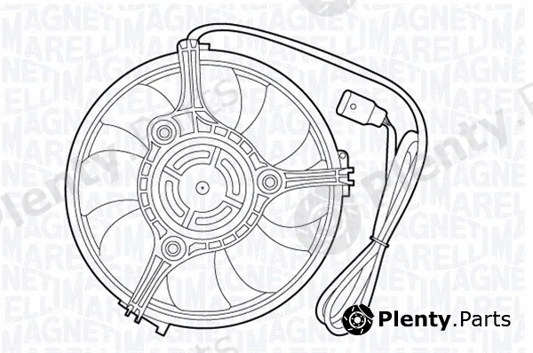 Magneti Marelli 069422467010 — Fan, engine cooling