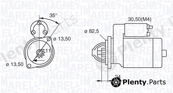 Magneti Marelli 063216884010 — Starter