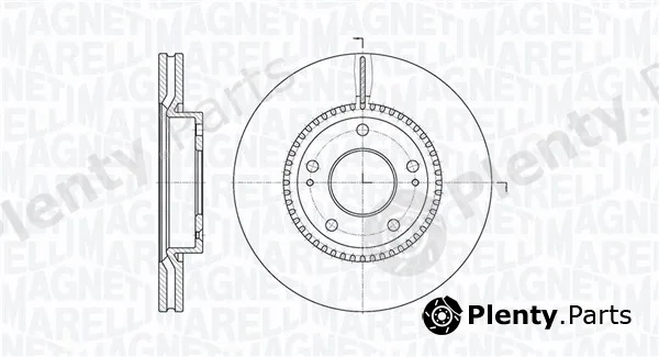 Magneti Marelli 361302040310 — Brake Disc